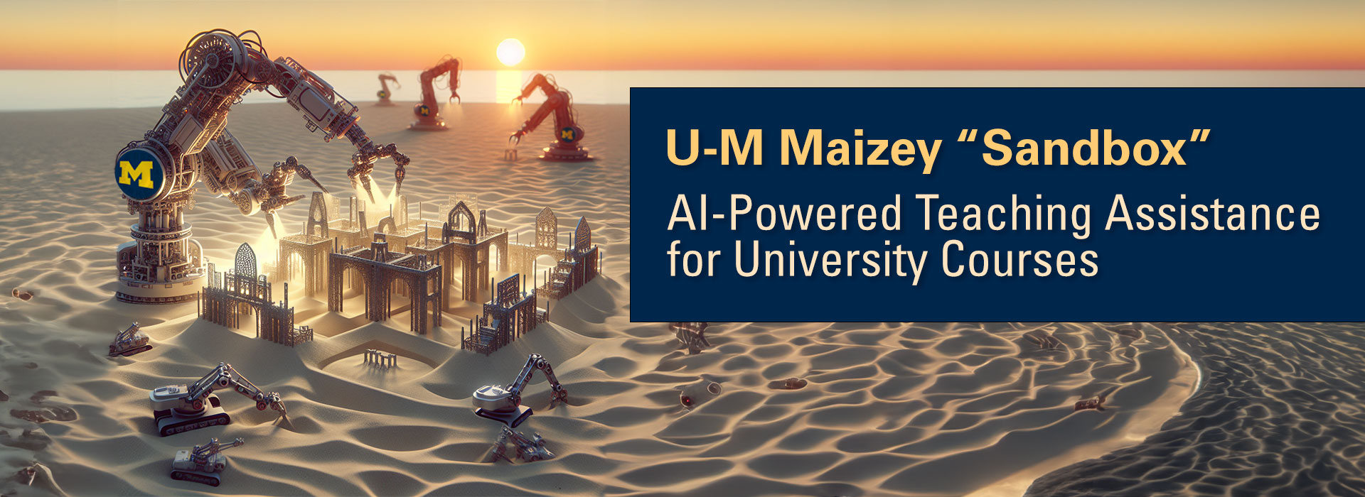 U-M Maizey Sandbox: AI-Powered Teaching Assistant for University Courses