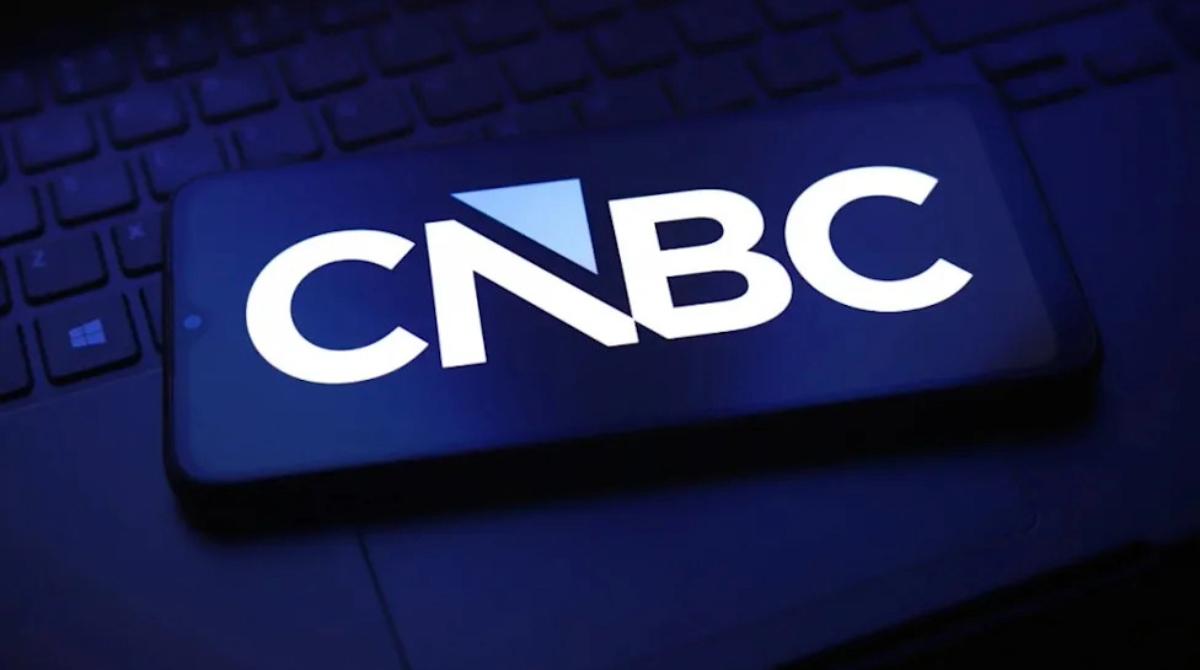 Image of the CNBC logo